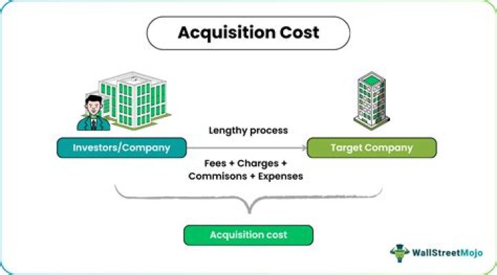 Are acquisition costs intangible assets?
