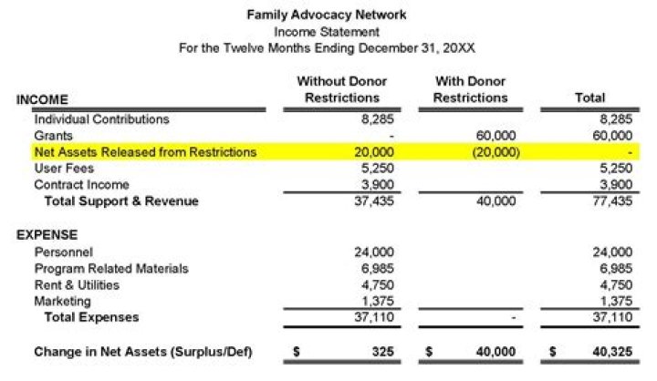 Are donations considered revenue for nonprofits?