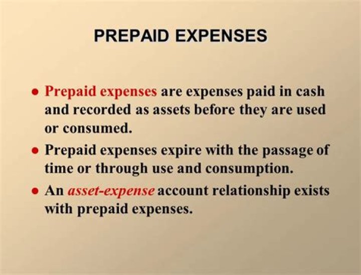 Are prepaid expenses expense?