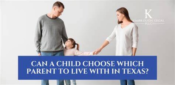 Can a child choose to live with an aunt?