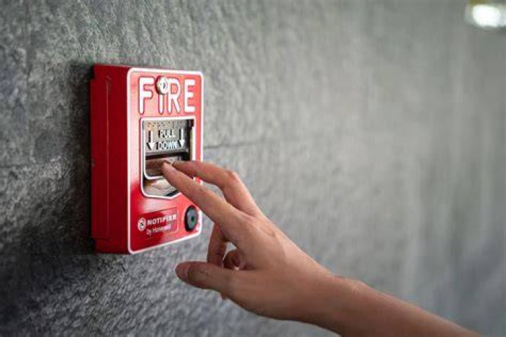 Can fire alarms cause ear damage?