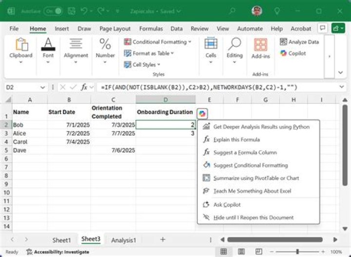 Can you use Excel for regression?