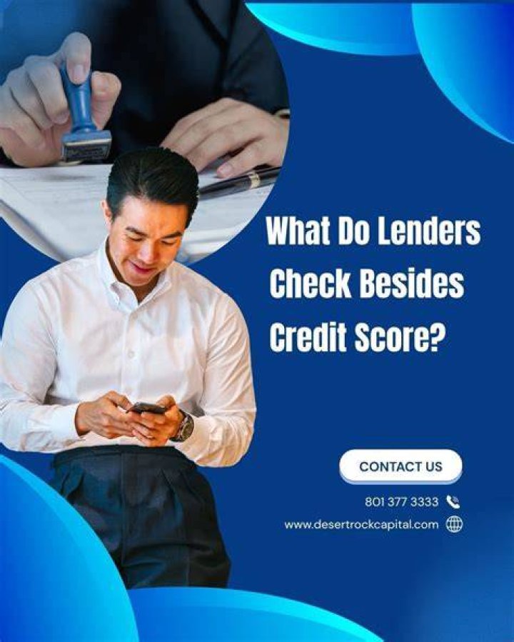 Do alternative lenders check credit?