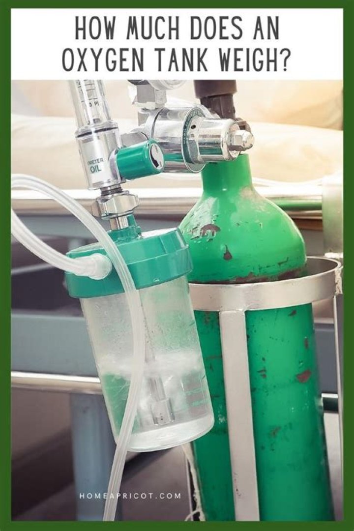 Does an oxygen tank weigh more when full?