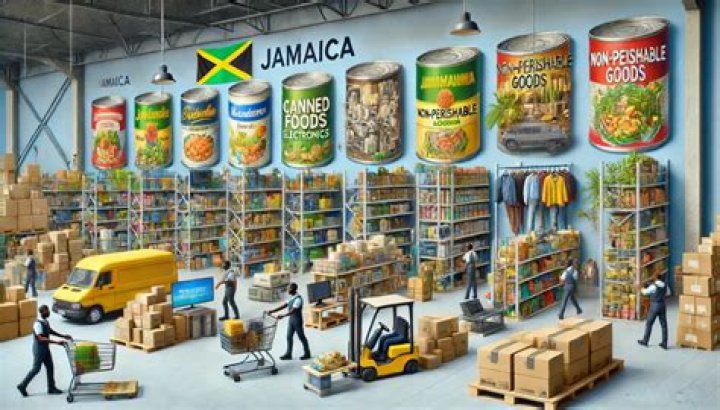 Does Jamaica import goods?
