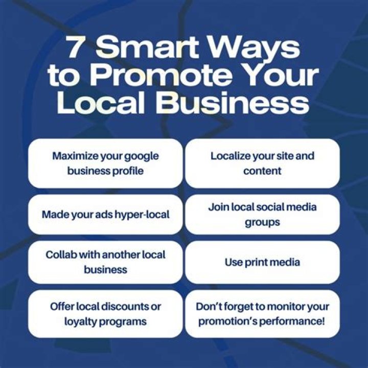 How can I promote my business locally?