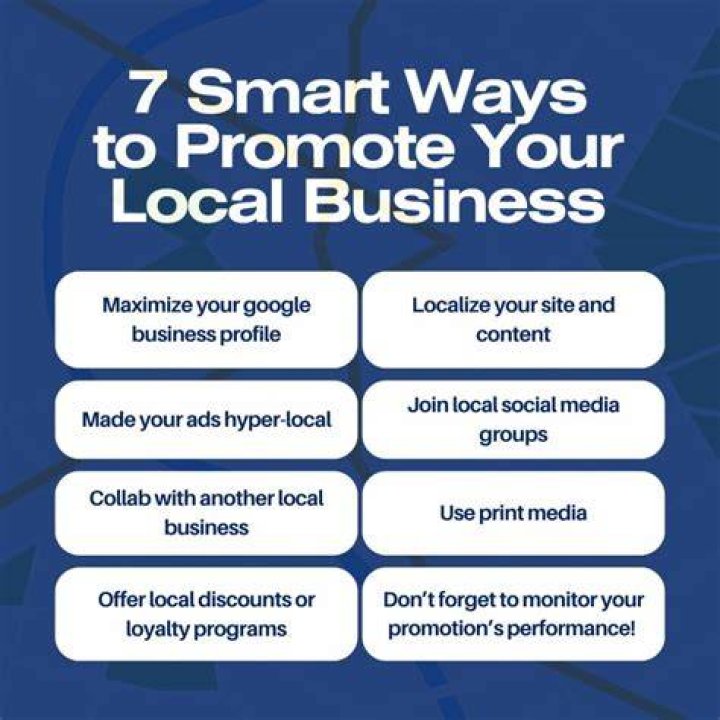 How can social media be used to promote a business?