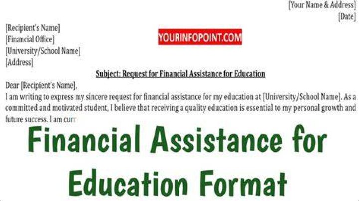 How do I ask for financial help from school?