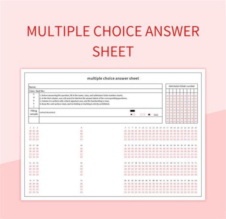 How do I create a multiple choice answer in Excel?