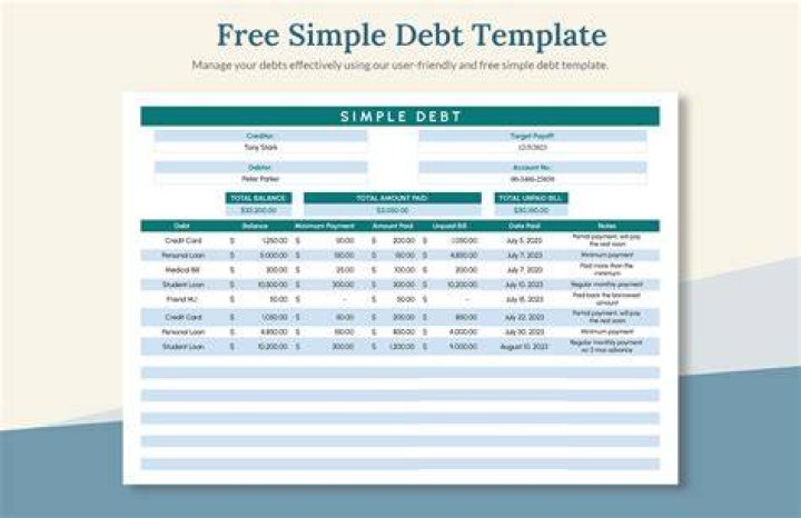 How do I find out total debt owed?