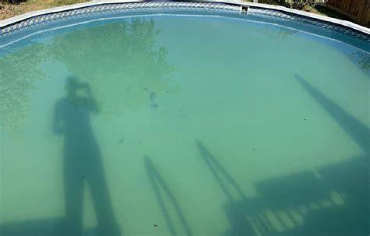 How do I get stubborn stains out of my pool?