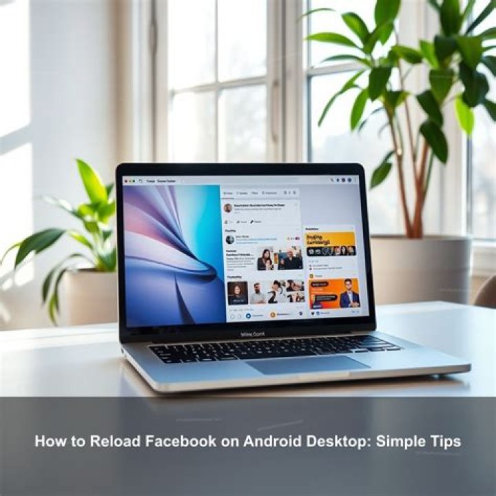 How do I refresh my Facebook page?