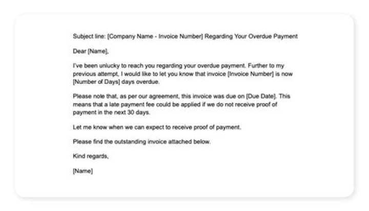 How do I write a payment delay?