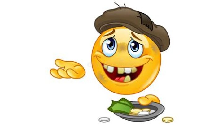 How do you beg someone for money?