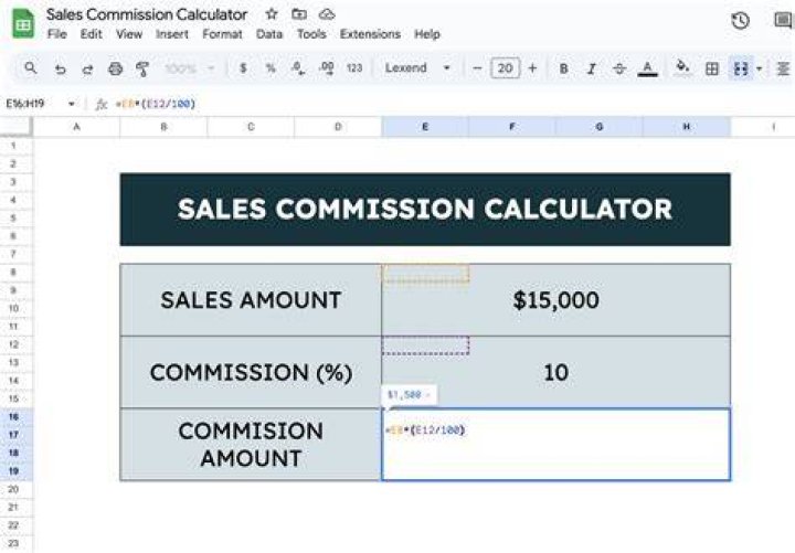 How do you calculate commission rate?
