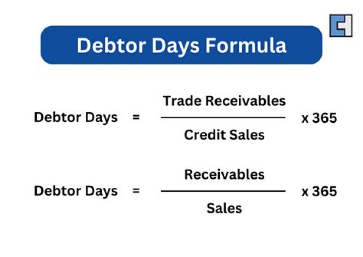 How do you calculate debtors holding days?