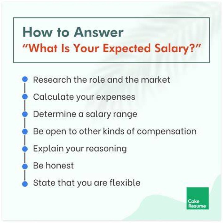How do you calculate expected salary in Excel?