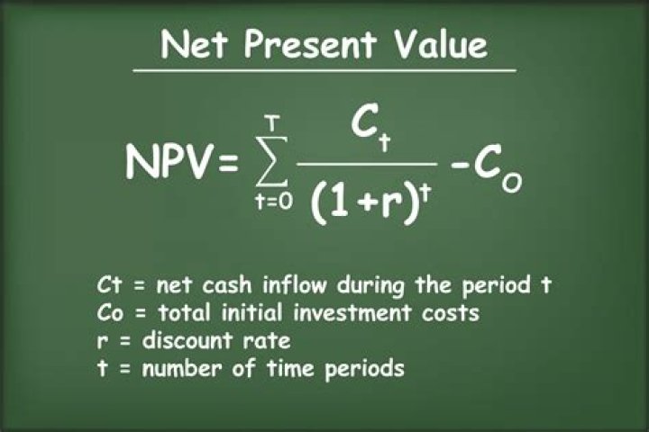 How do you calculate net present value example?