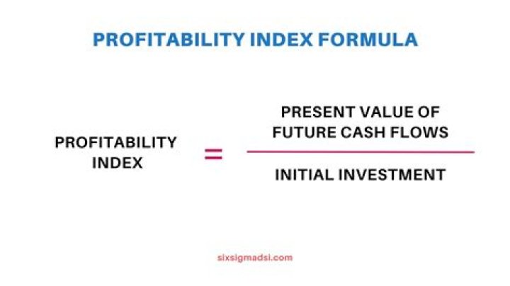 How do you calculate profitability index with example?