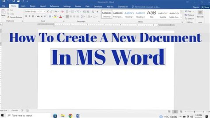 How do you create a Word document that will auto fill information?