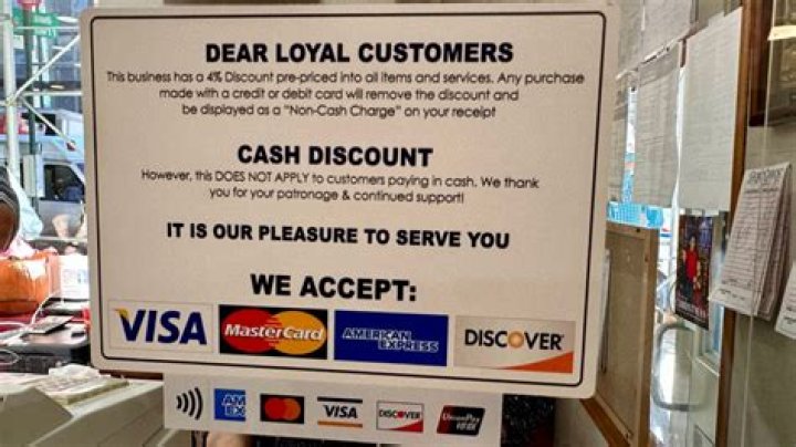 How do you do a cash discount?