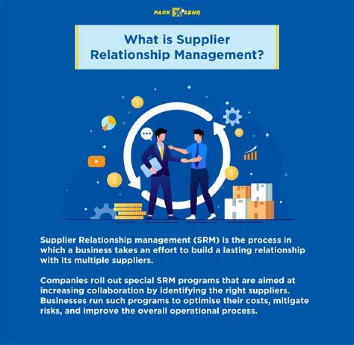 How do you establish good relationships with suppliers?