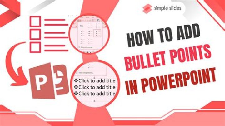 How do you make a bullet point in a table?