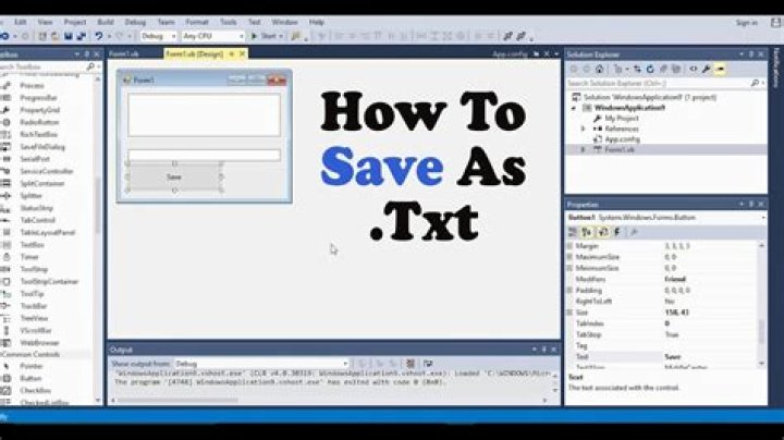 How do you save a text File in Visual Basic 6?