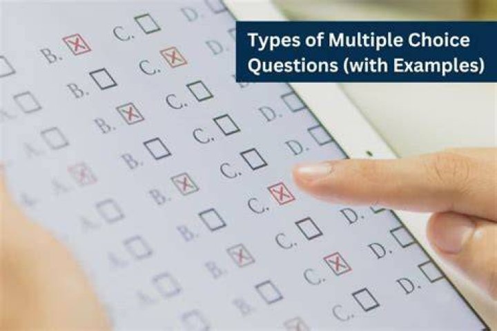 How do you score multiple choice questions?
