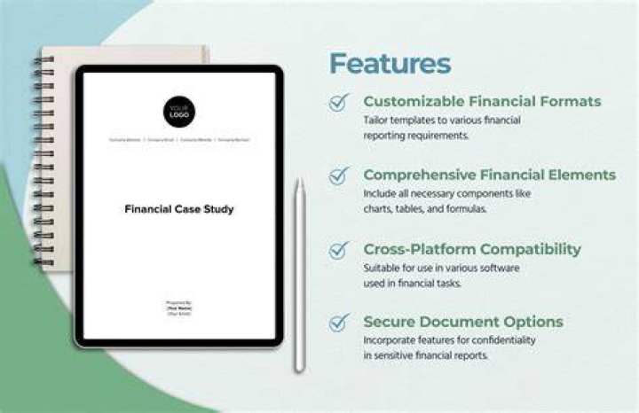 How do you write a financial case study?