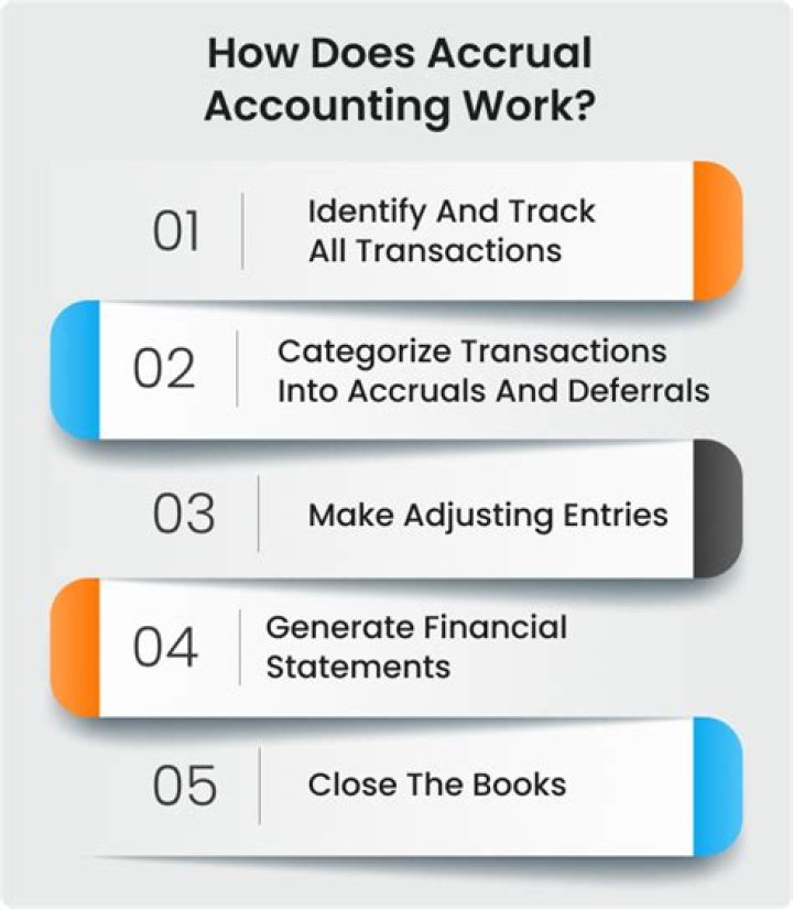 How does the accrual accounting system impact the financial statements?