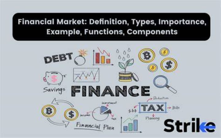 How does the financial market impact the economy?