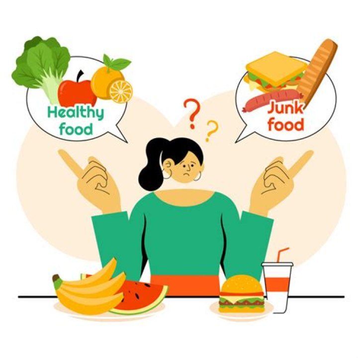 How does the media promote unhealthy food choices?