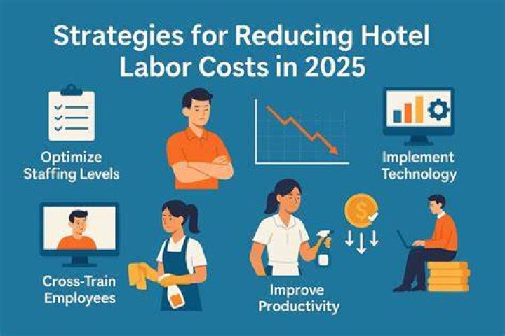 How is hotel labor cost calculated?