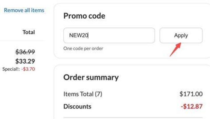 How is the discount series computed?