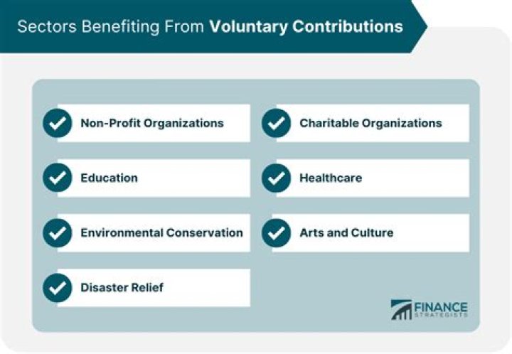 How is the voluntary sector funded?
