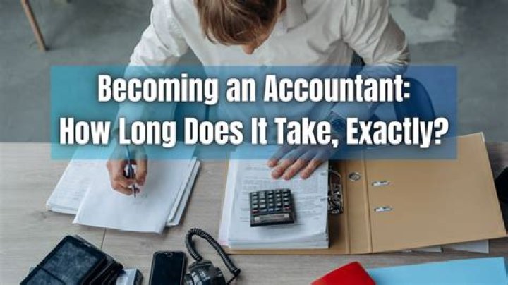 How long does it take to graduate as an accountant?