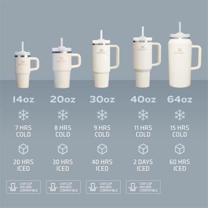 How many MLS does a standard mug hold?