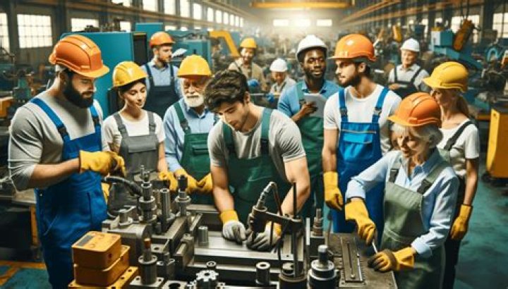 How many people work in the TV industry?