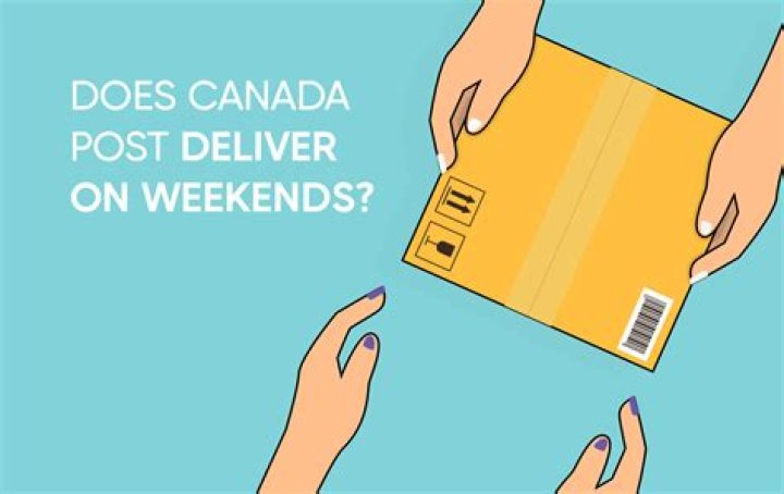 How many times a week does Canada Post deliver?
