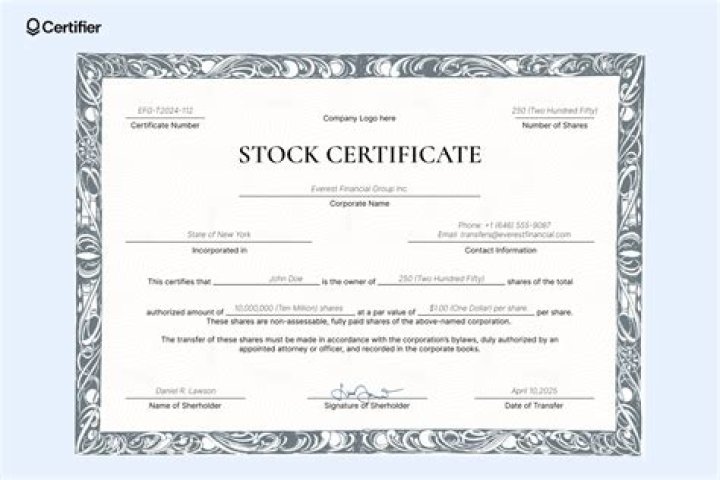 How much common stock does the tenth corporation have?