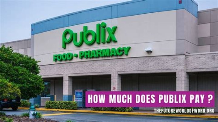 How much does bagging pay at Publix?