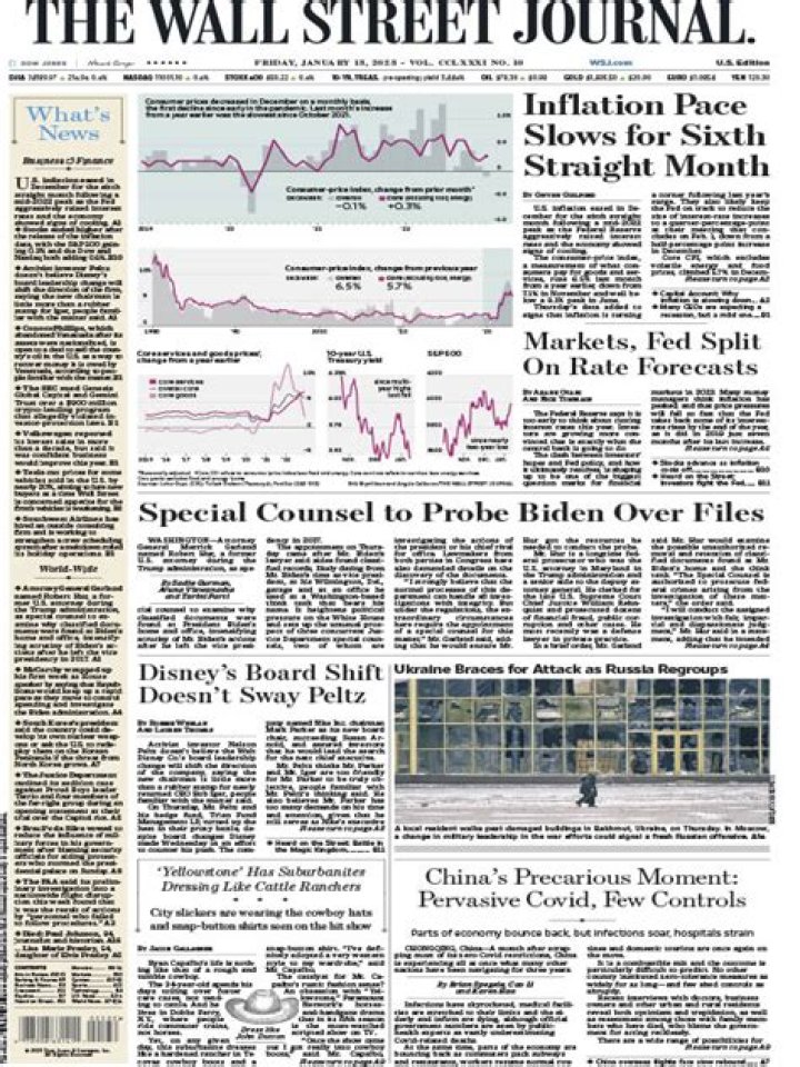 How much is The Wall Street Journal paper?