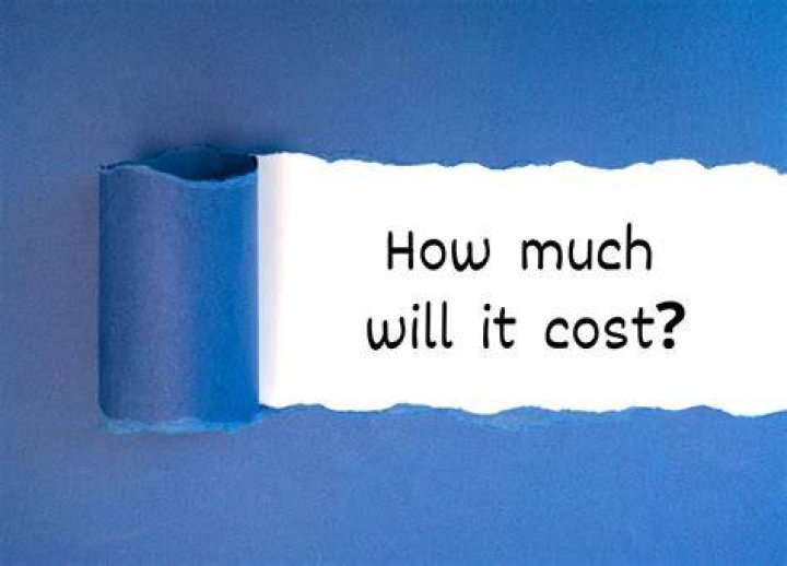 How much will it cost Meaning?