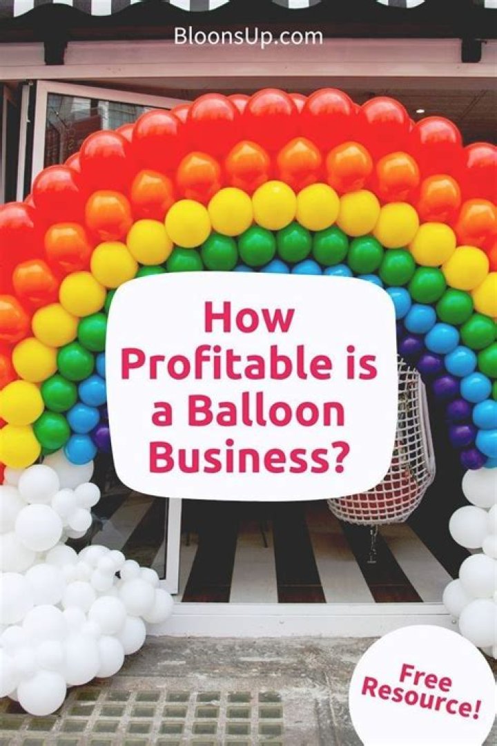 How profitable is a balloon business?