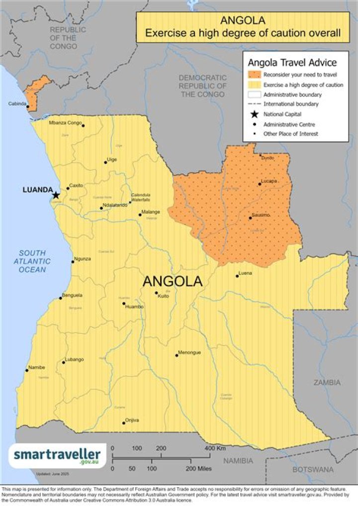 Is Angola a Western country?