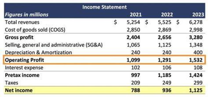 Is net profit the same as total assets?