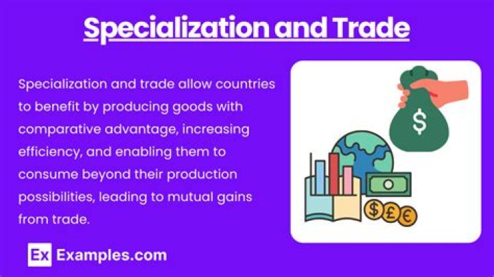 Is specialization a benefit of trade?
