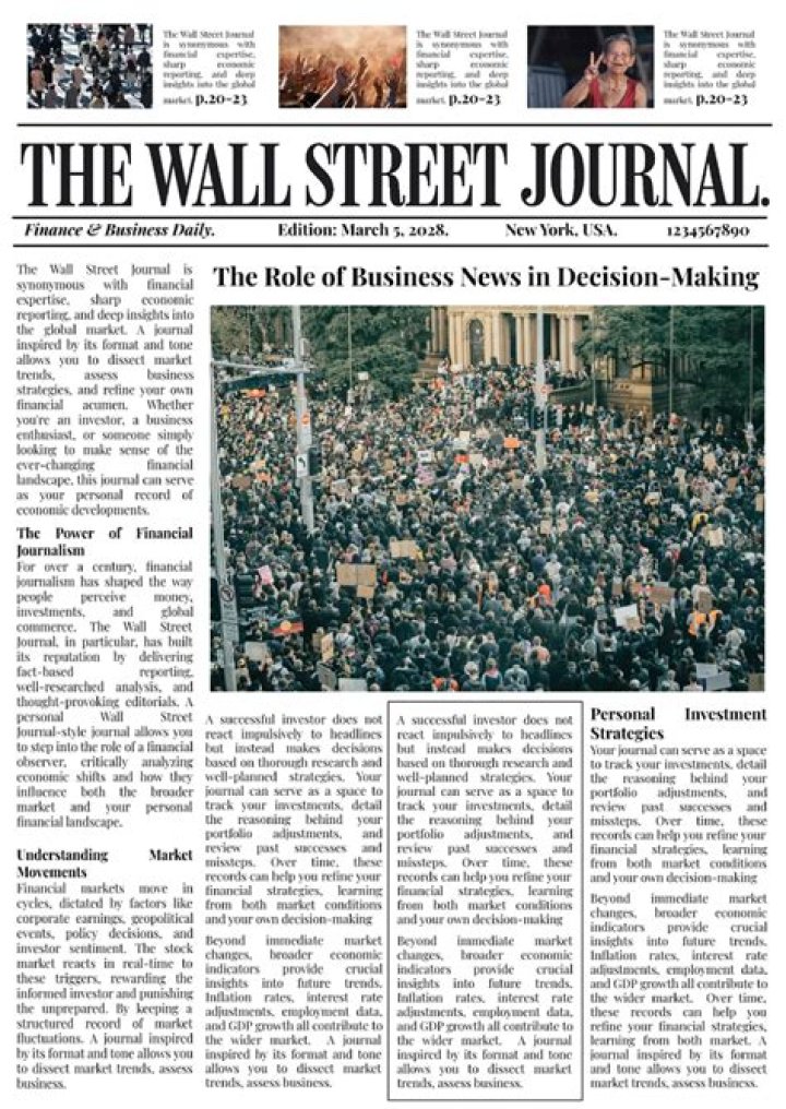 Is The Wall Street Journal a newspaper of record?