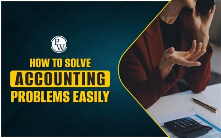 Is there any app for solving accounting problems?